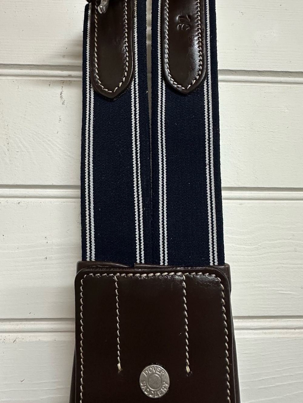Dover Saddlery InDulge Smooth Leather Girth Size 52